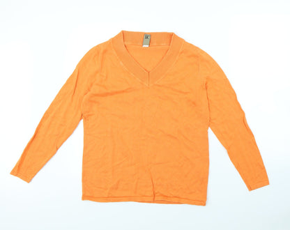 Preloved BC Collection Womens Orange   Pullover Jumper Size 18 - Front