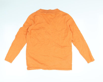Preloved BC Collection Womens Orange   Pullover Jumper Size 18 - Back