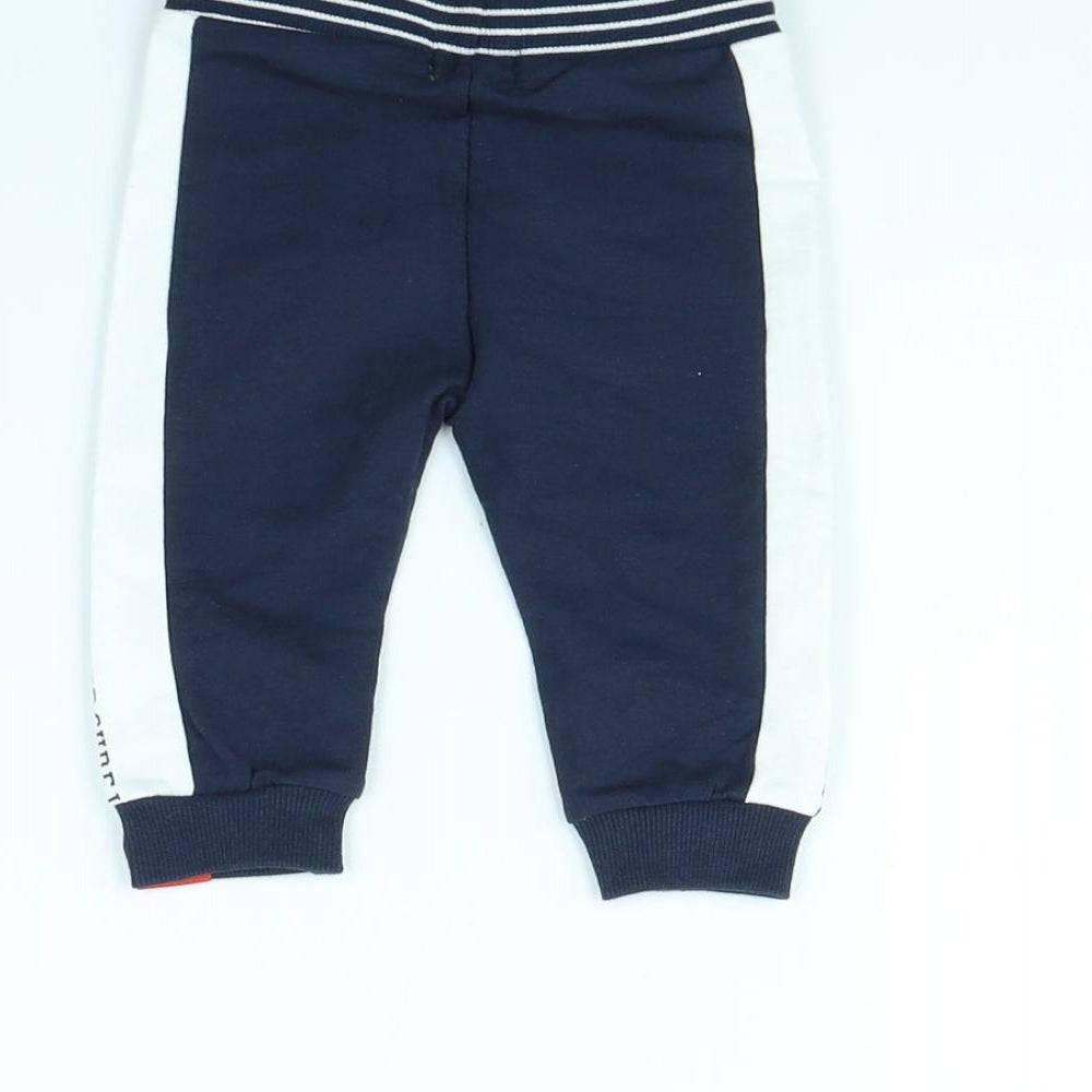 Dirkje Boys Blue   Jogger Trousers Size 6-9 Months