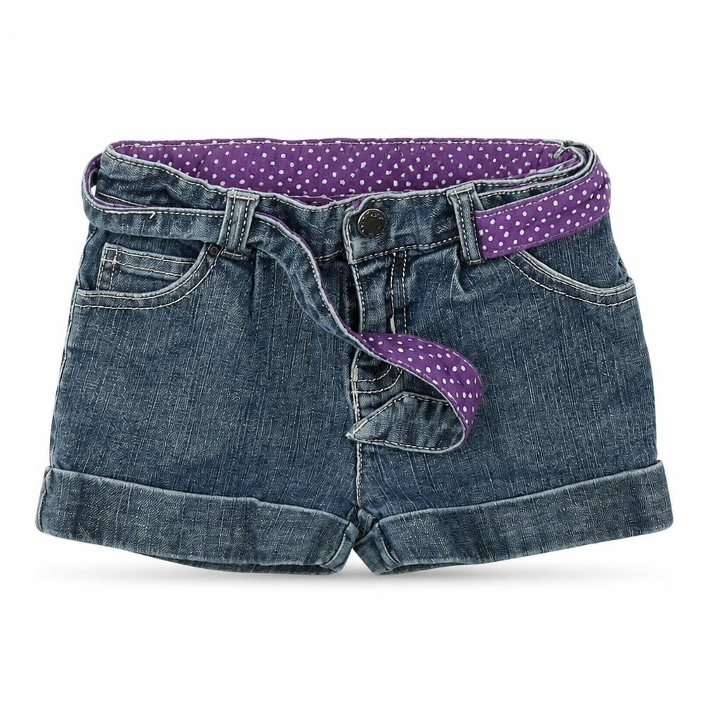 Blue Zoo Girls Blue   Cut-Off Shorts Size 6 Years