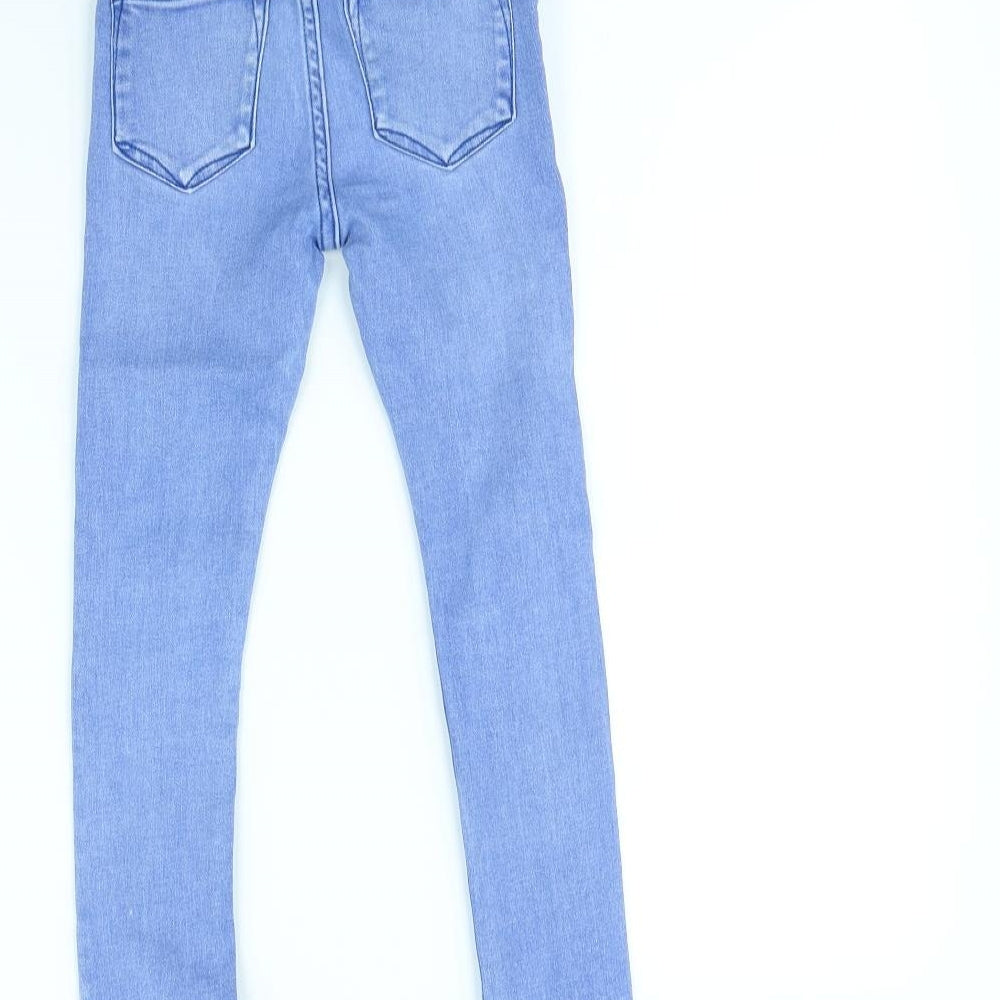 Preworn Girls Blue   Skinny Jeans Size 5 Years