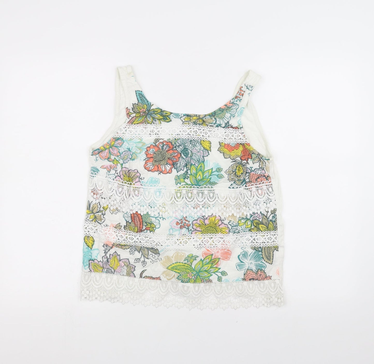 NEXT Womens White   Basic T-Shirt Size 10
