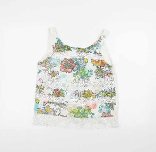 NEXT Womens White   Basic T-Shirt Size 10
