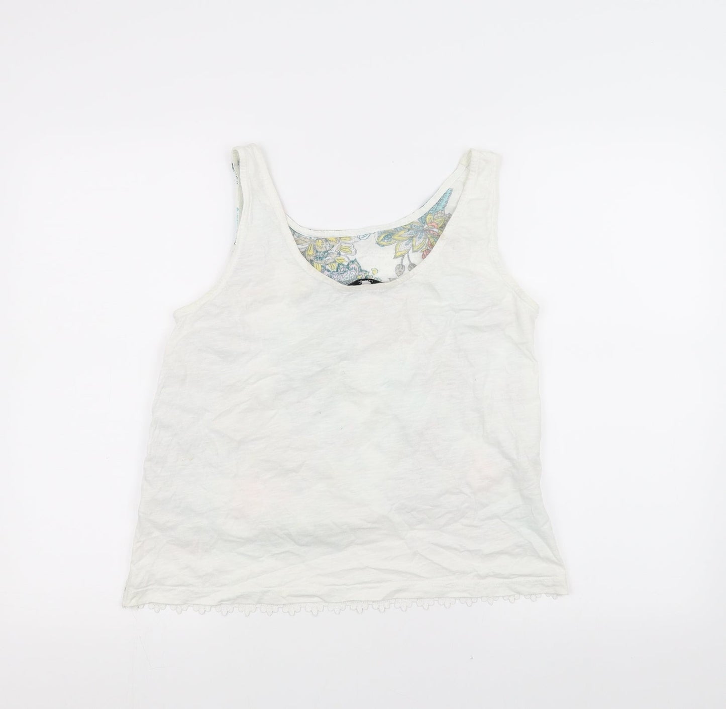 NEXT Womens White   Basic T-Shirt Size 10