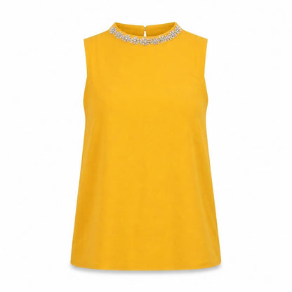 Dorothy Perkins Womens Yellow   Basic T-Shirt Size 6