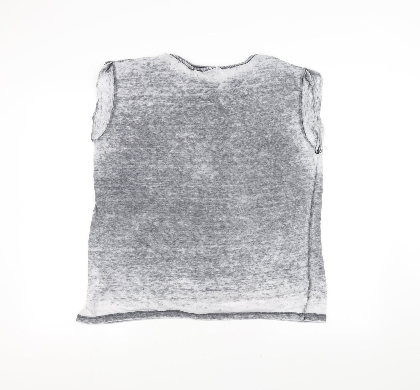 Atmosphere Womens Grey   Basic T-Shirt Size 14  - Emoji