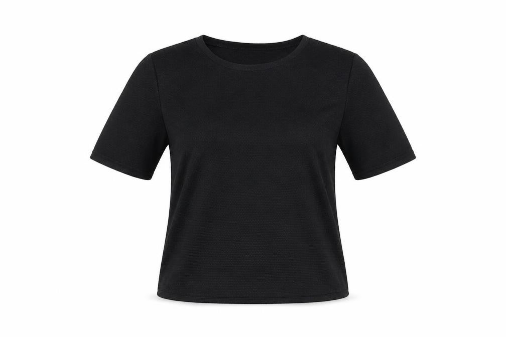 Atmosphere Womens Black   Basic T-Shirt Size 12