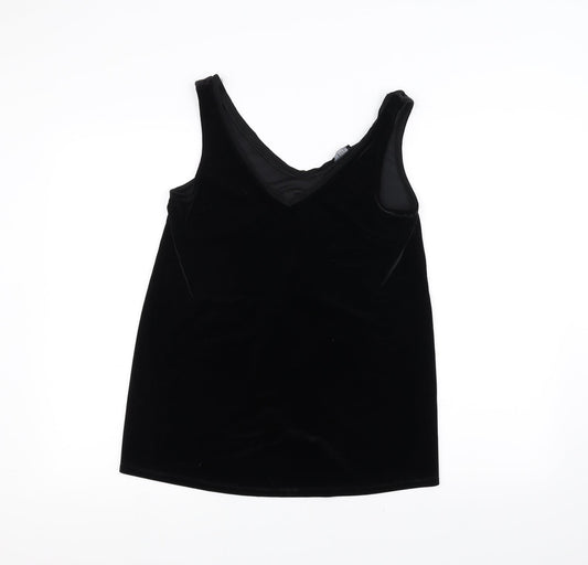 F&F Womens Black   Basic T-Shirt Size 8