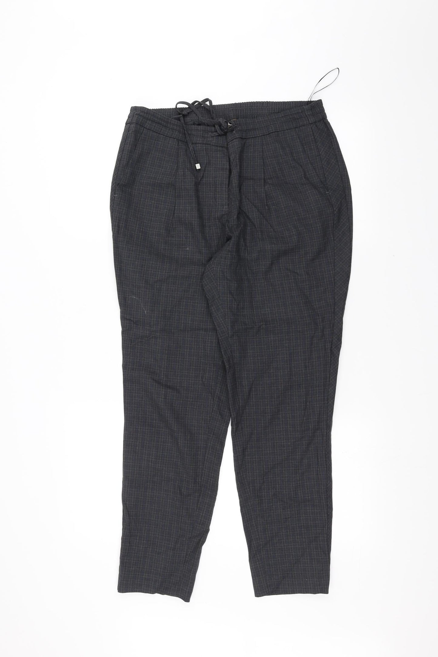 NEXT Womens Black   Trousers  Size 10 L25 in