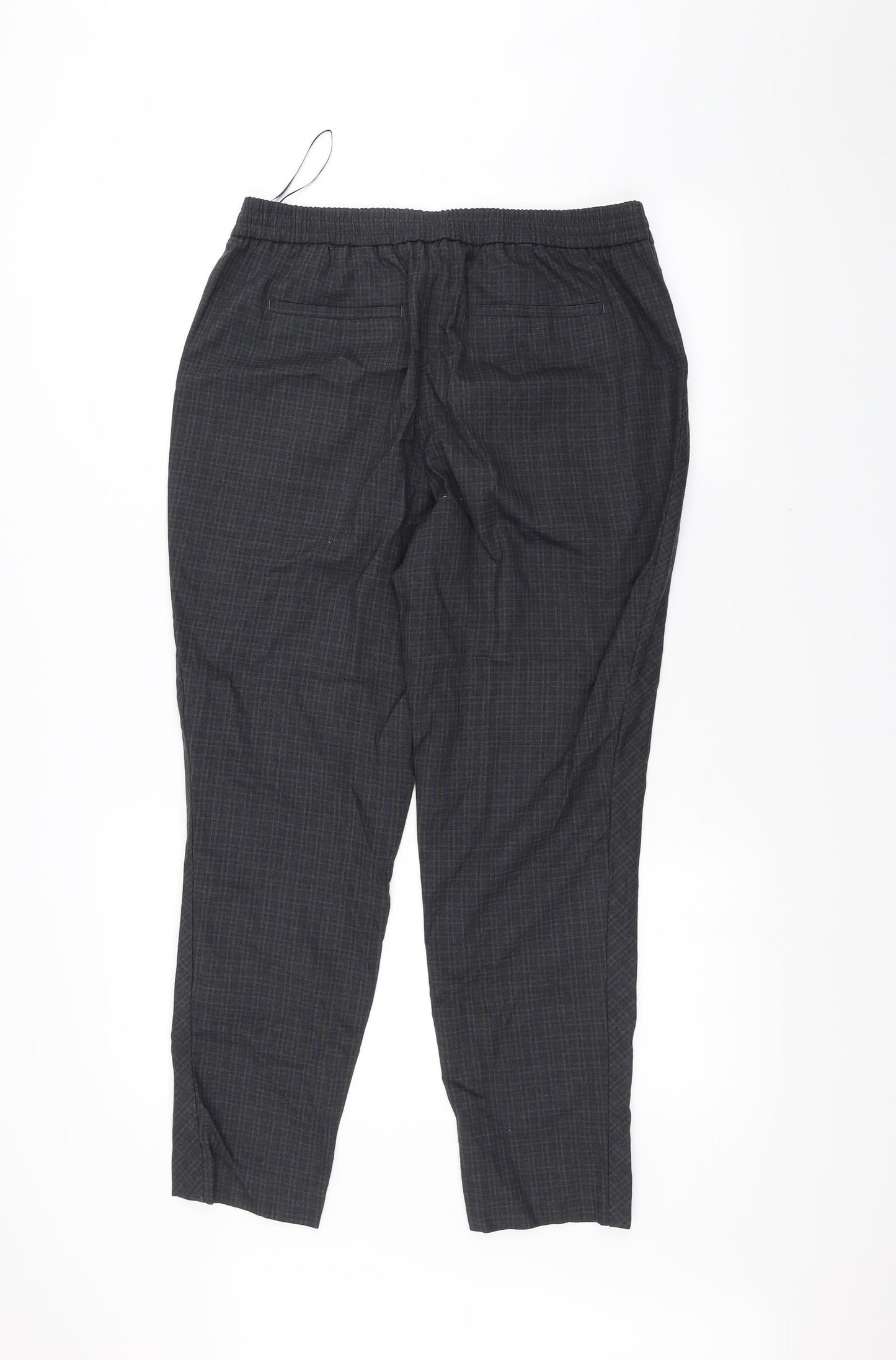 NEXT Womens Black   Trousers  Size 10 L25 in
