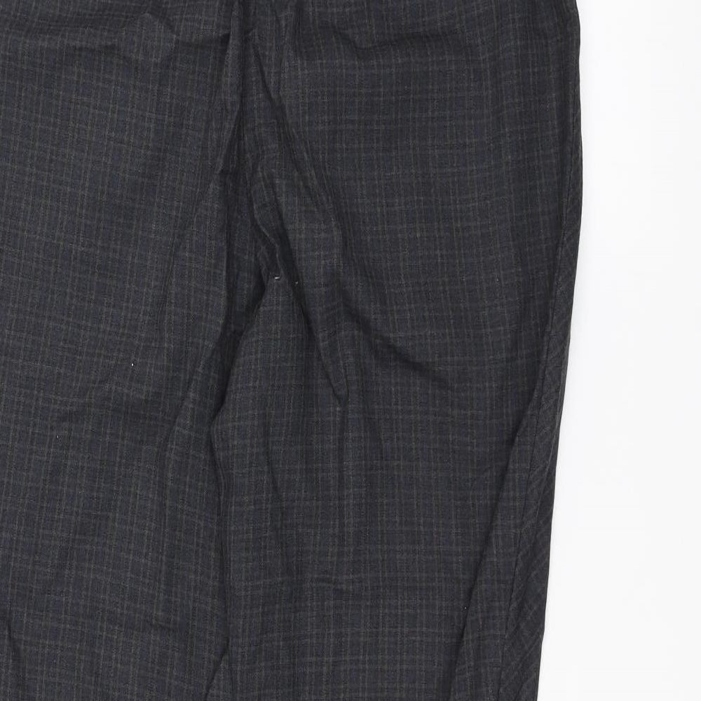 NEXT Womens Black   Trousers  Size 10 L25 in