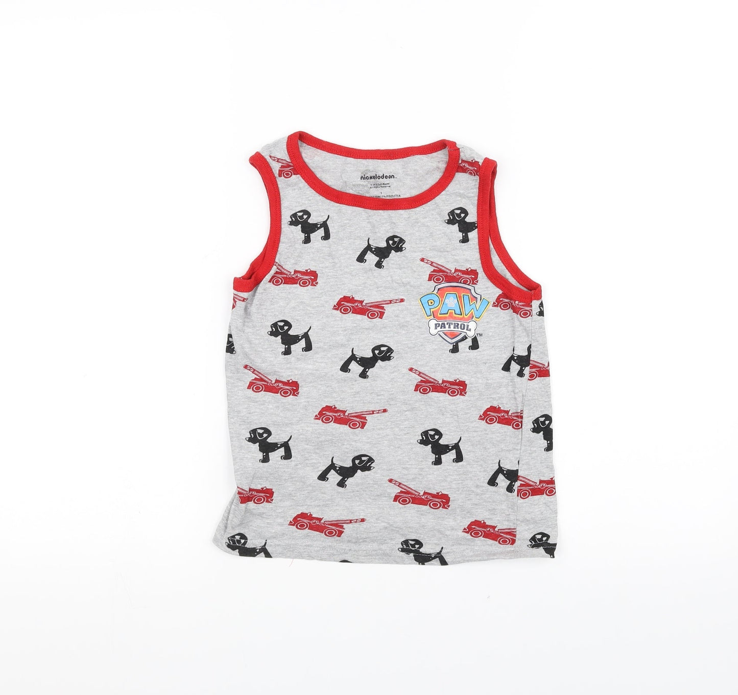 Nickelodeon Girls Grey   Basic Tank Size 5 Years