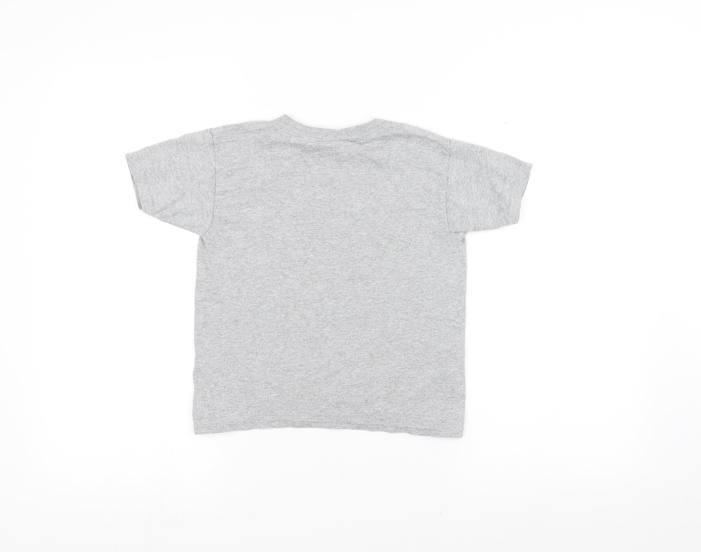 Gilden Boys Grey   Basic T-Shirt Size XS  - super rangers