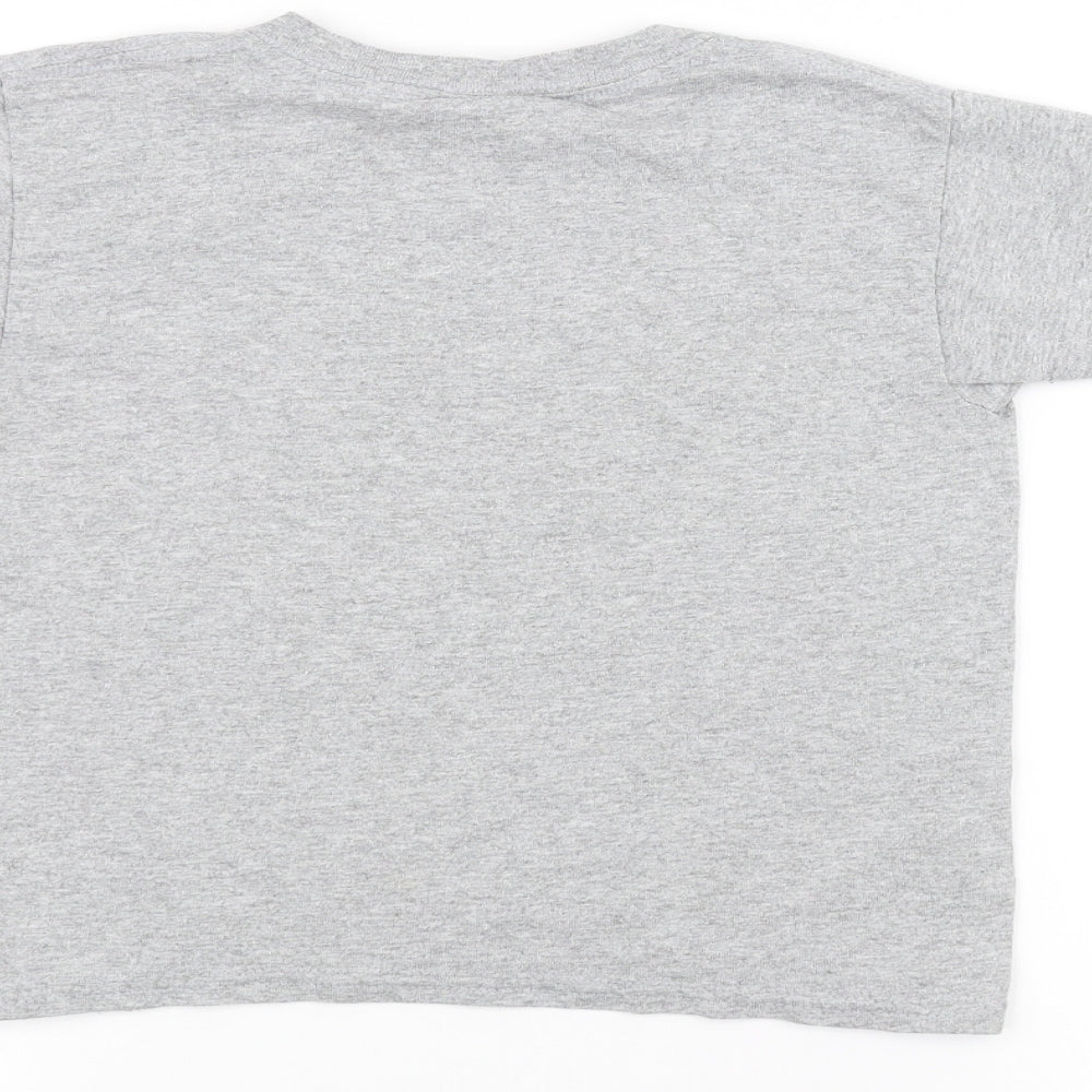 Gilden Boys Grey   Basic T-Shirt Size XS  - super rangers