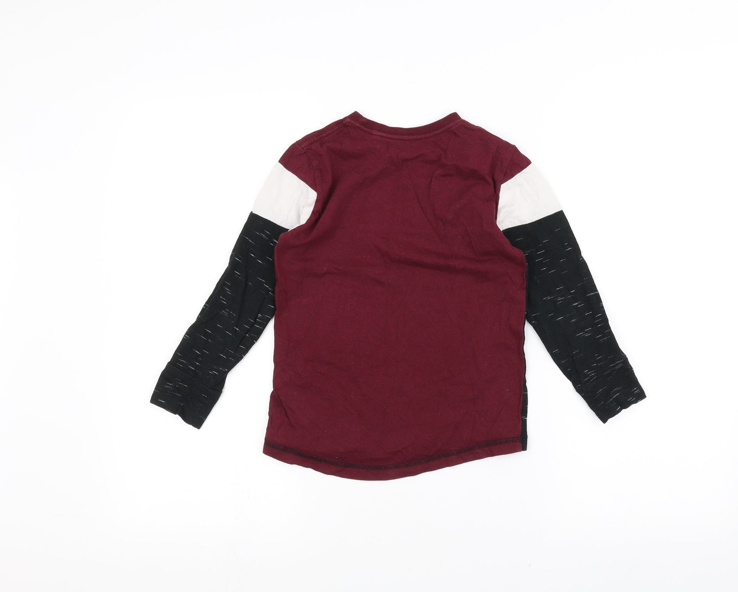 Primark Girls Red   Basic T-Shirt Size 5-6 Years