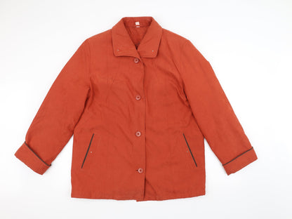 Winter Womens Orange   Jacket  Size 16