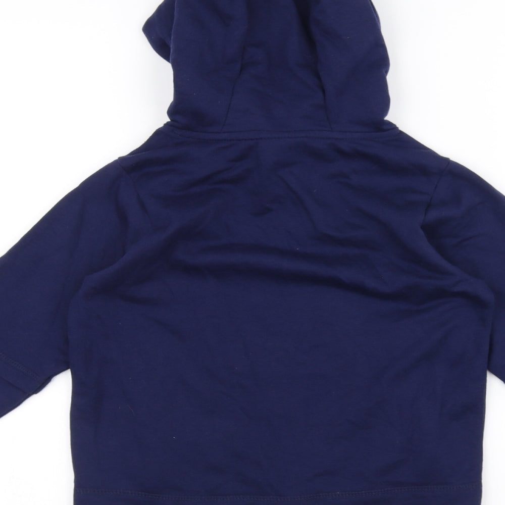 Hullabaloo Boys Blue   Pullover Hoodie Size 5-6 Years