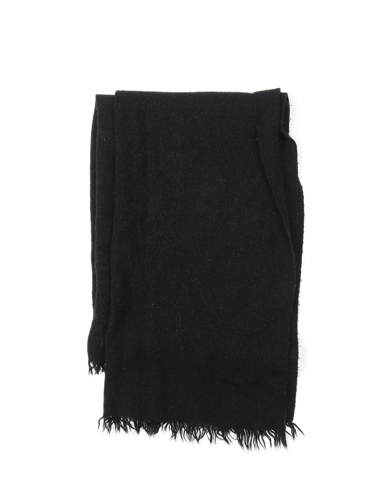 Preworn Unisex Black    Scarf