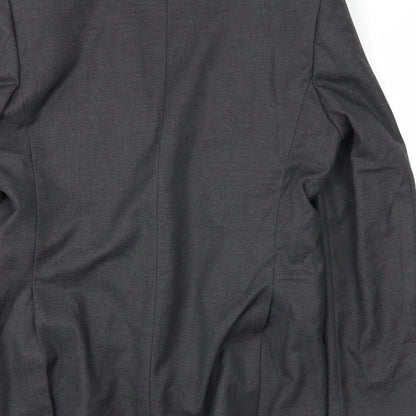 MOSS ESQ Mens Grey   Jacket Blazer Size L