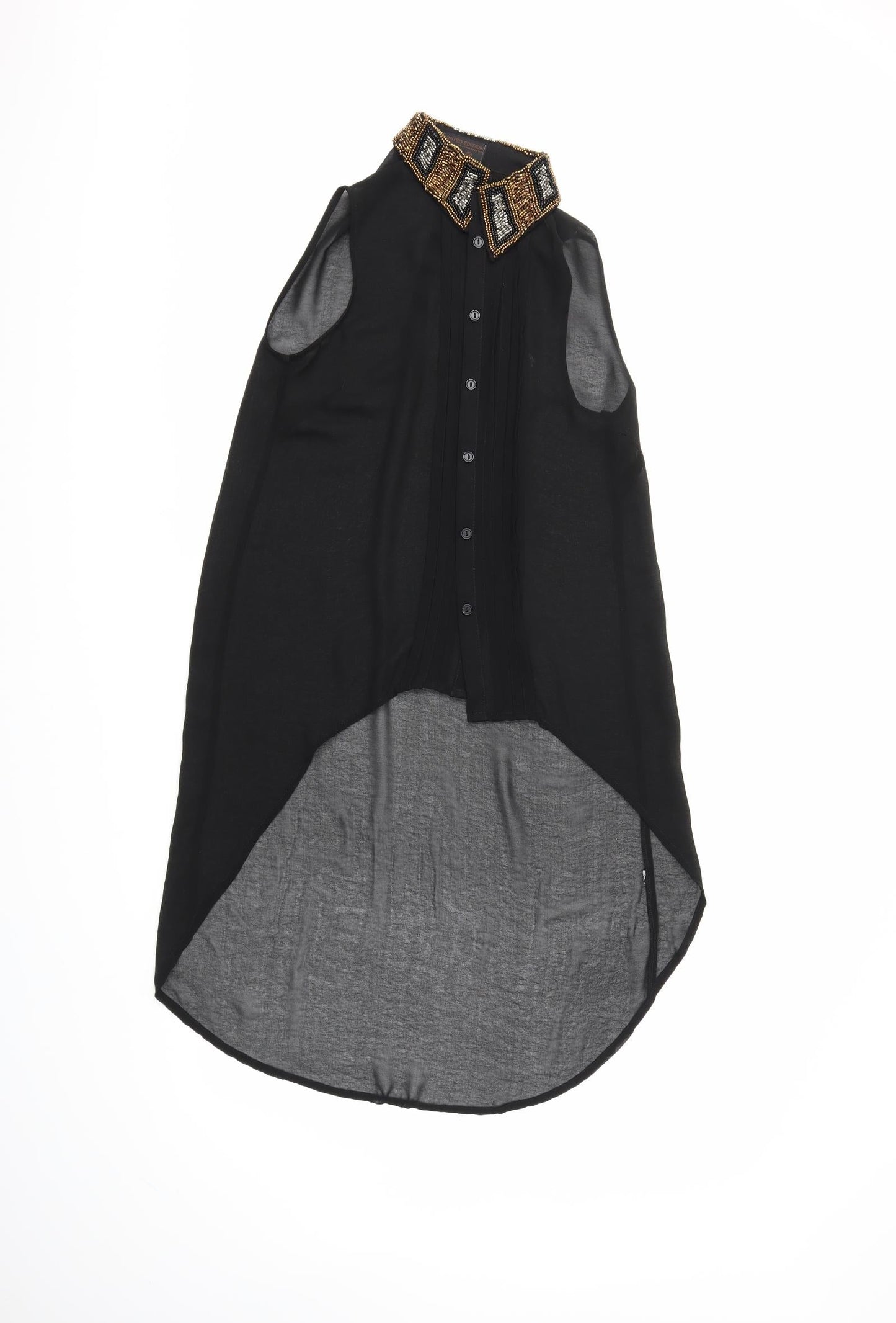 Atmosphere Womens Black   Basic Button-Up Size 6