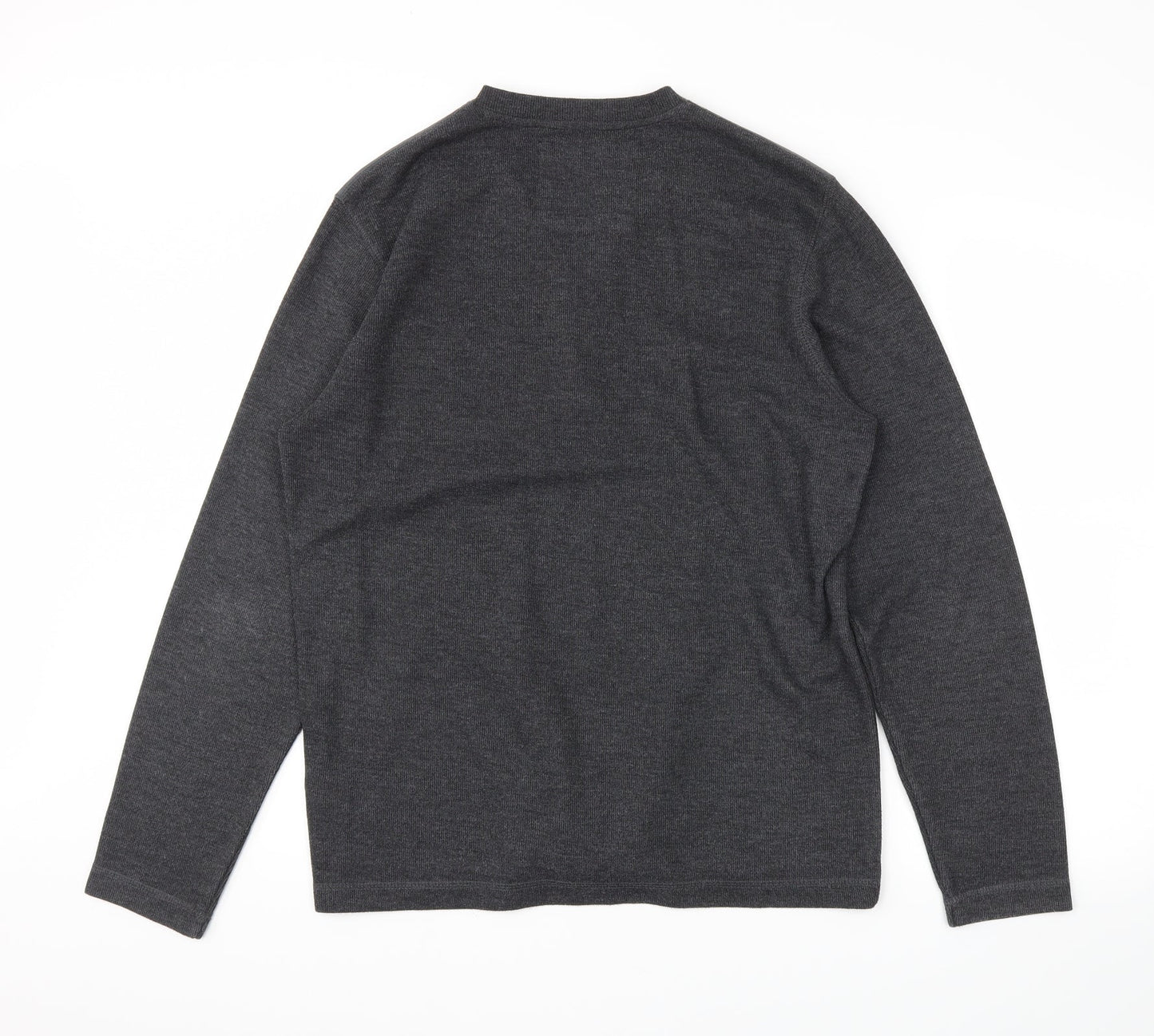 NEXT Womens Grey   Henley Jumper Size M
