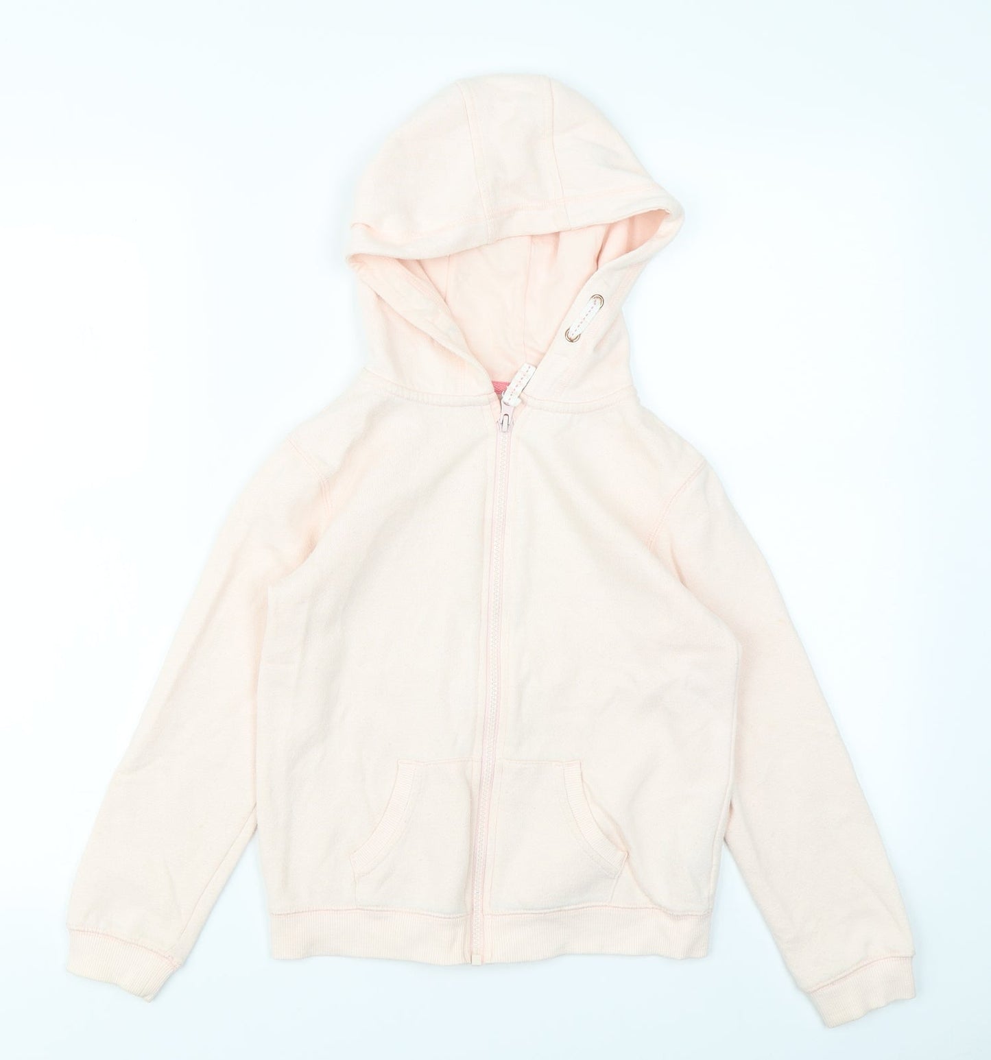 YD Girls Pink   Full Zip Hoodie Size 9-10 Years