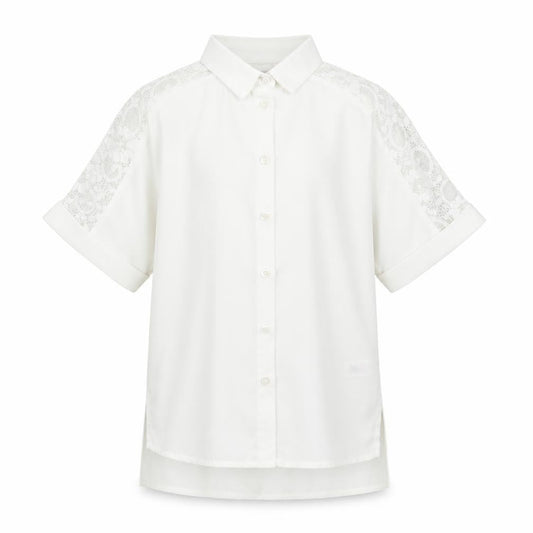 Tu Girls White   Basic Blouse Size 6 Years