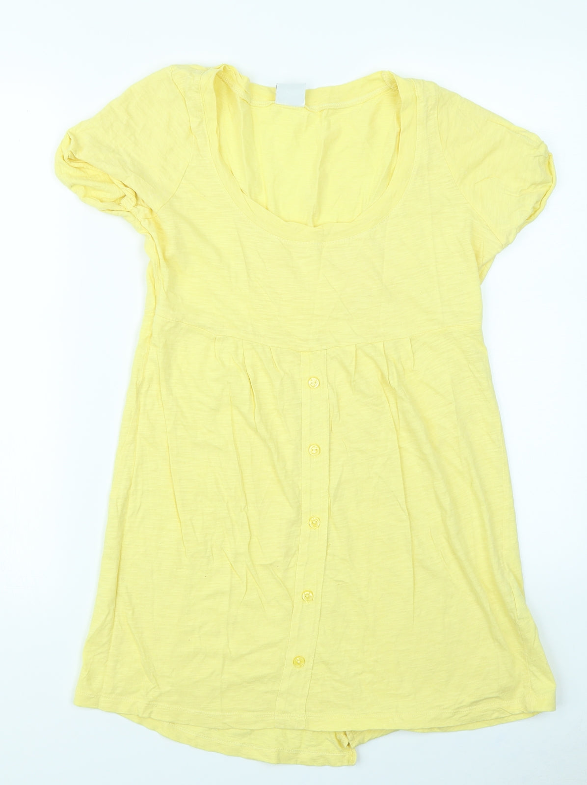 Gina Tricot Womens Yellow   Skater Dress  Size S