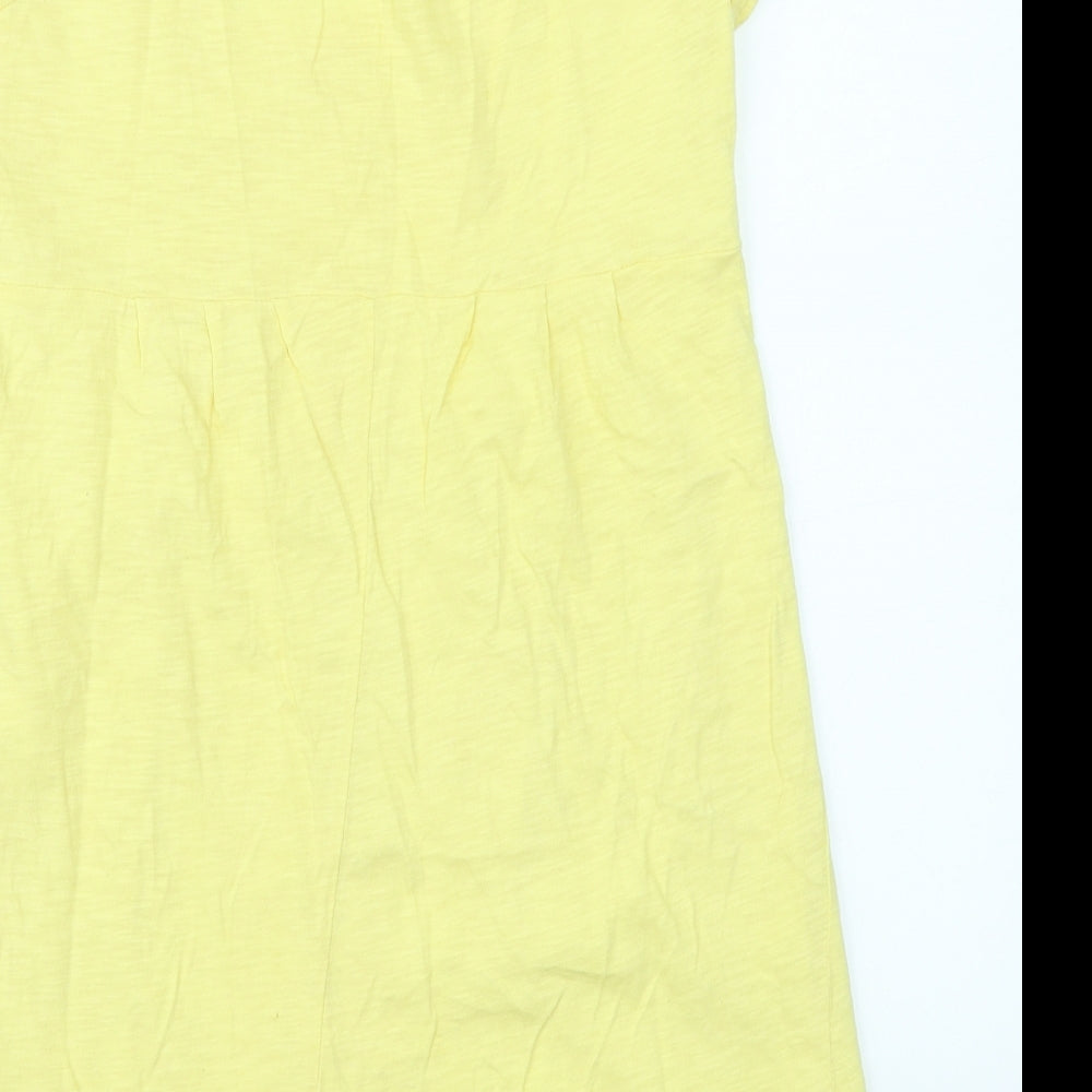Gina Tricot Womens Yellow   Skater Dress  Size S