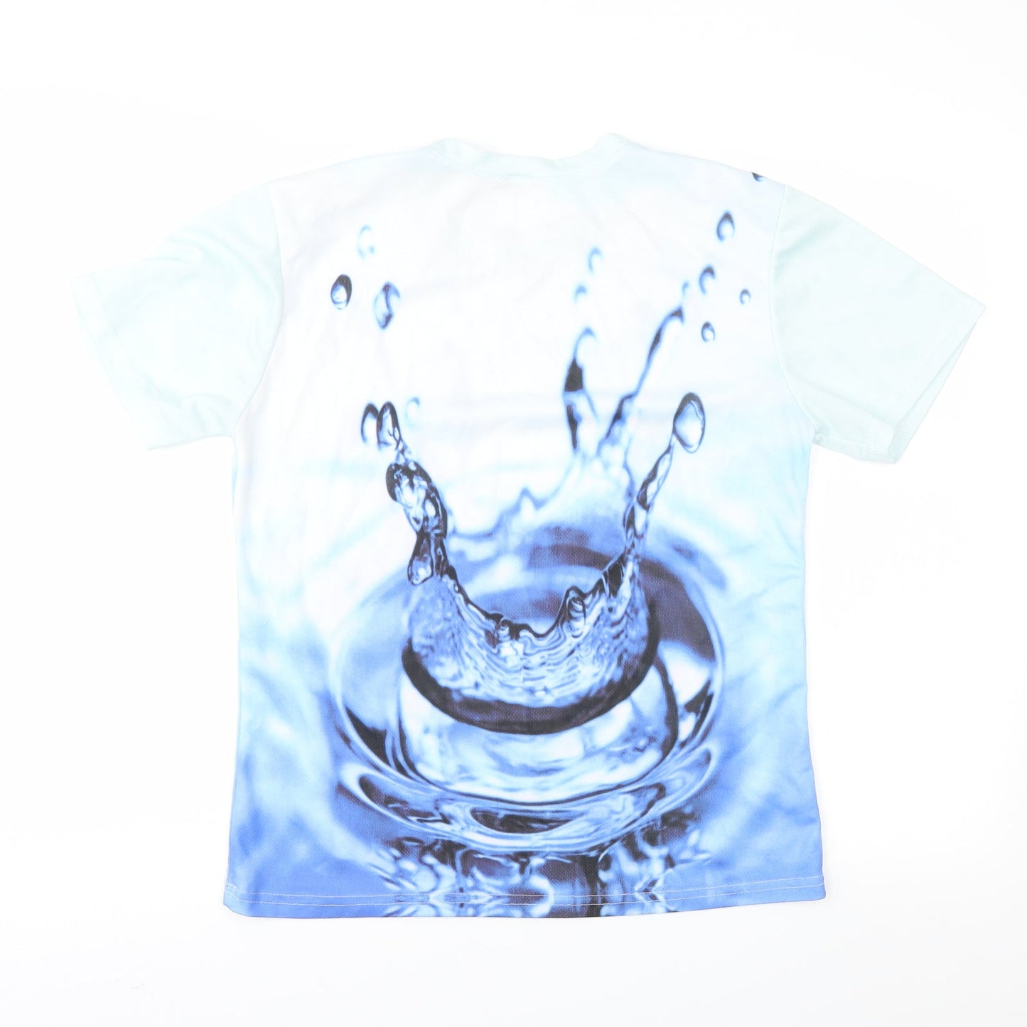 Devin Du Womens Blue   Basic T-Shirt Size M