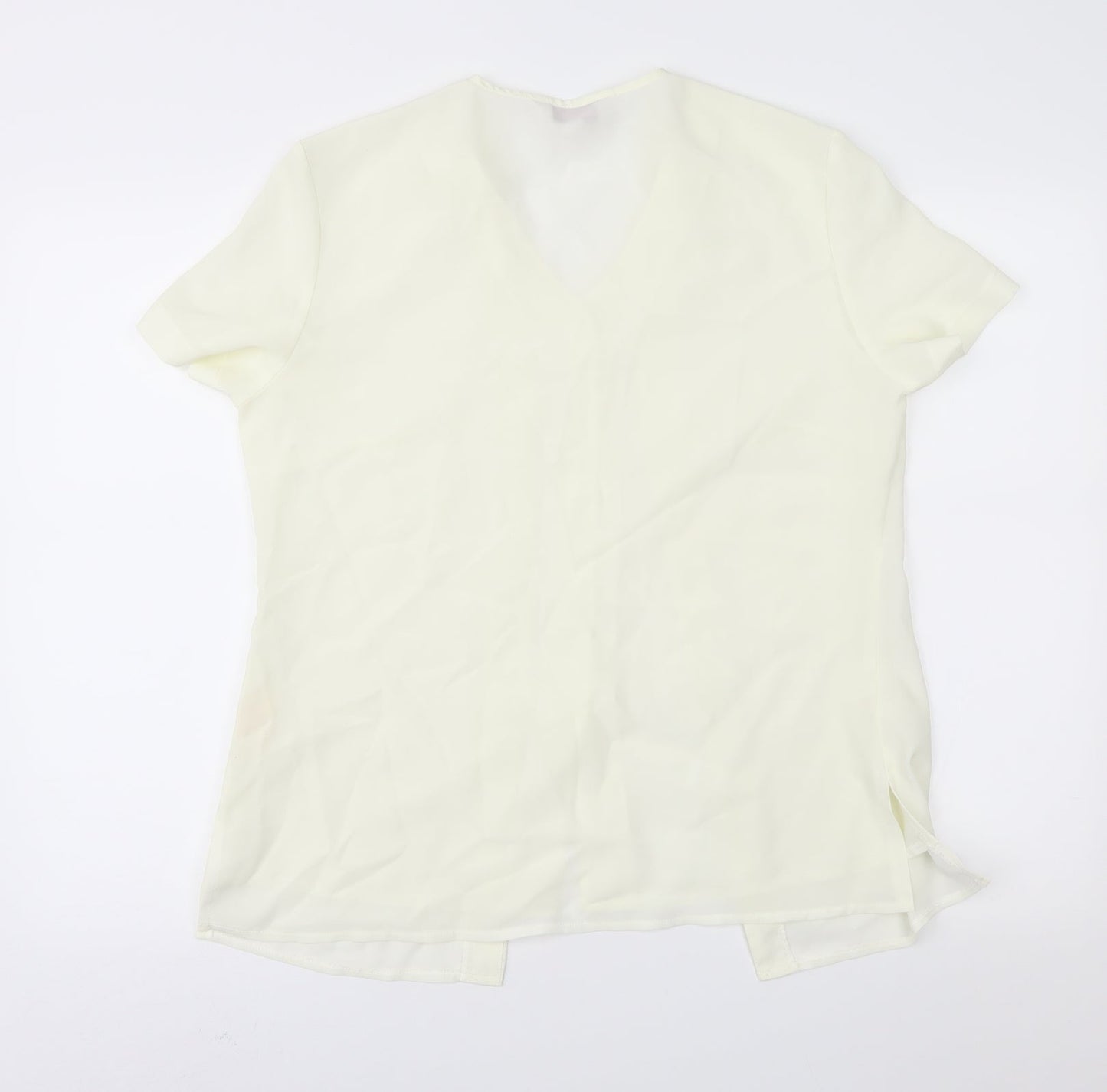 Bonmarché Womens Ivory   Basic Blouse Size 12