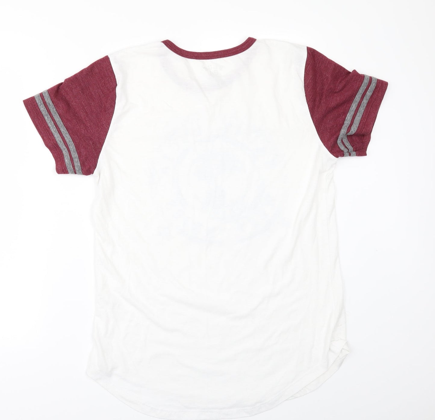 BLUE 84 Womens White   Basic T-Shirt Size XL