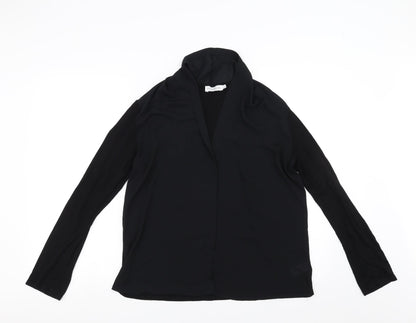 Preloved Paraphrase Womens Black   Basic Blouse Size L - Front