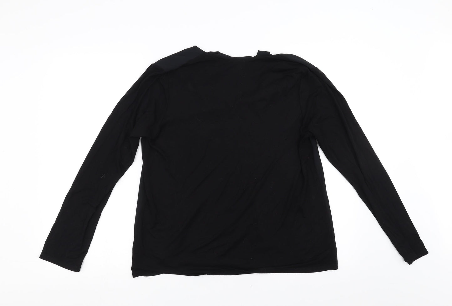 Paraphrase Womens Black   Basic Blouse Size L