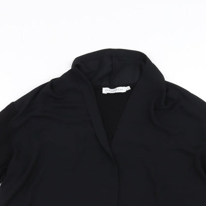 Preloved Paraphrase Womens Black   Basic Blouse Size L - Detail