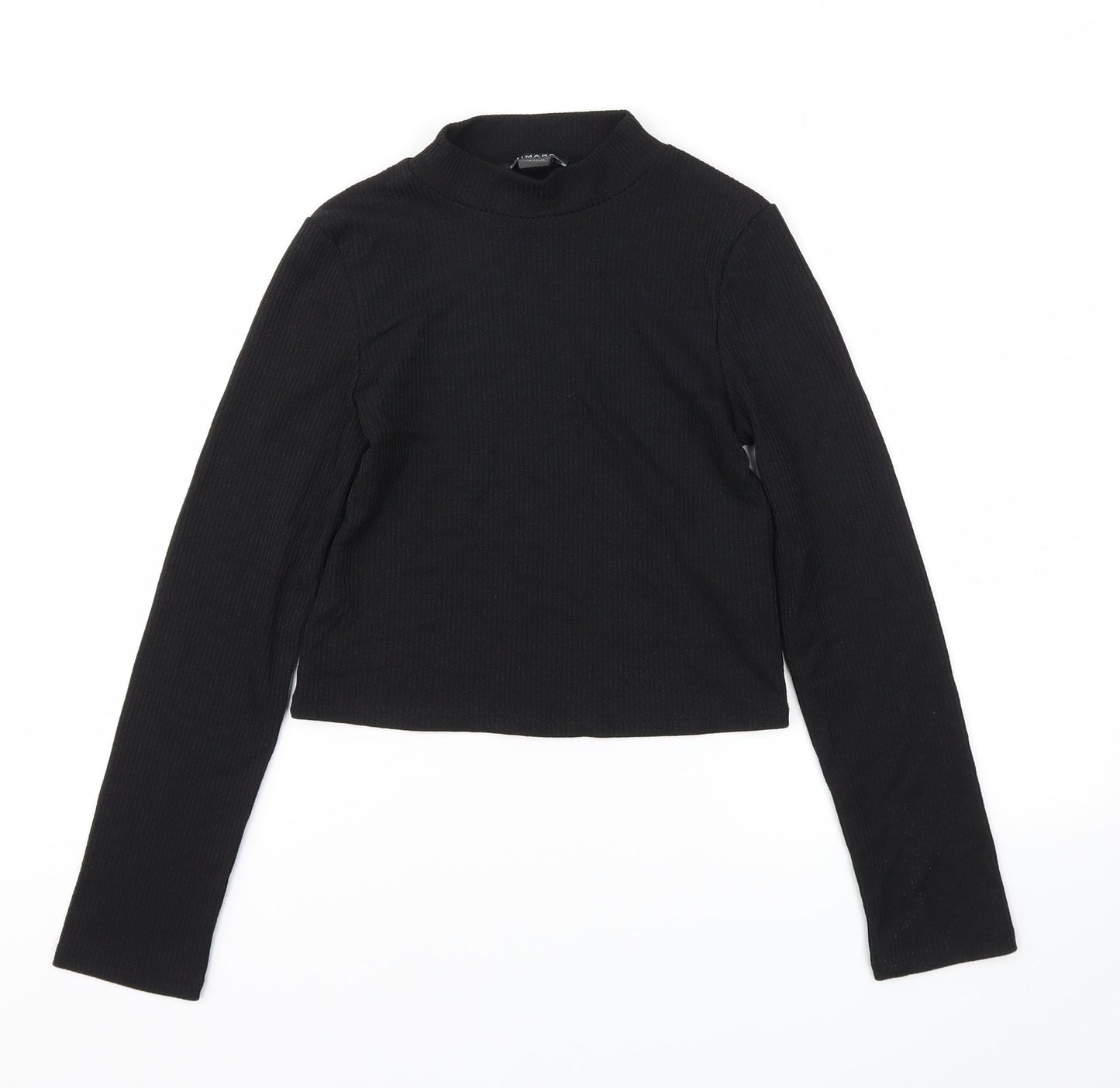 Primark Girls Black   Basic T-Shirt Size 10-11 Years