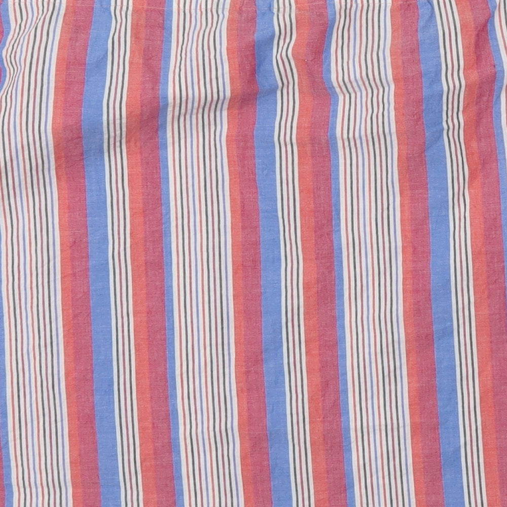 Papaya Womens Multicoloured Striped  Basic T-Shirt Size 16