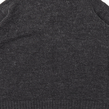 Preloved Ambrose Mens Grey   Pullover Hoodie Size L - Label