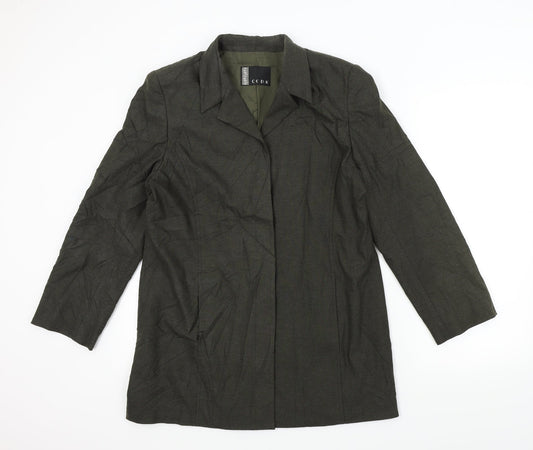 C.C.D.K Womens Green   Jacket  Size 16