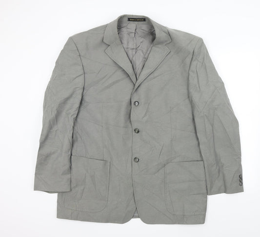 M&S Mens Grey   Jacket Suit Jacket Size M