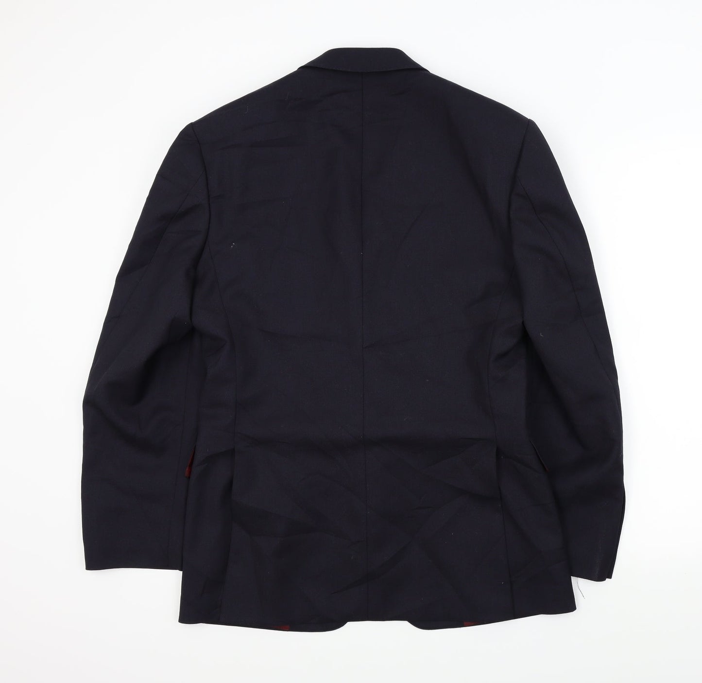 Preworn Mens Blue   Jacket Suit Jacket Size L