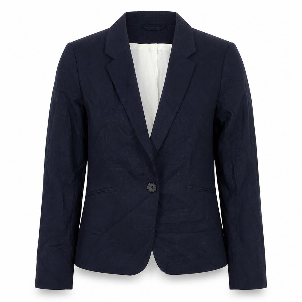 H&M Womens Blue   Gilet Jacket Size 8