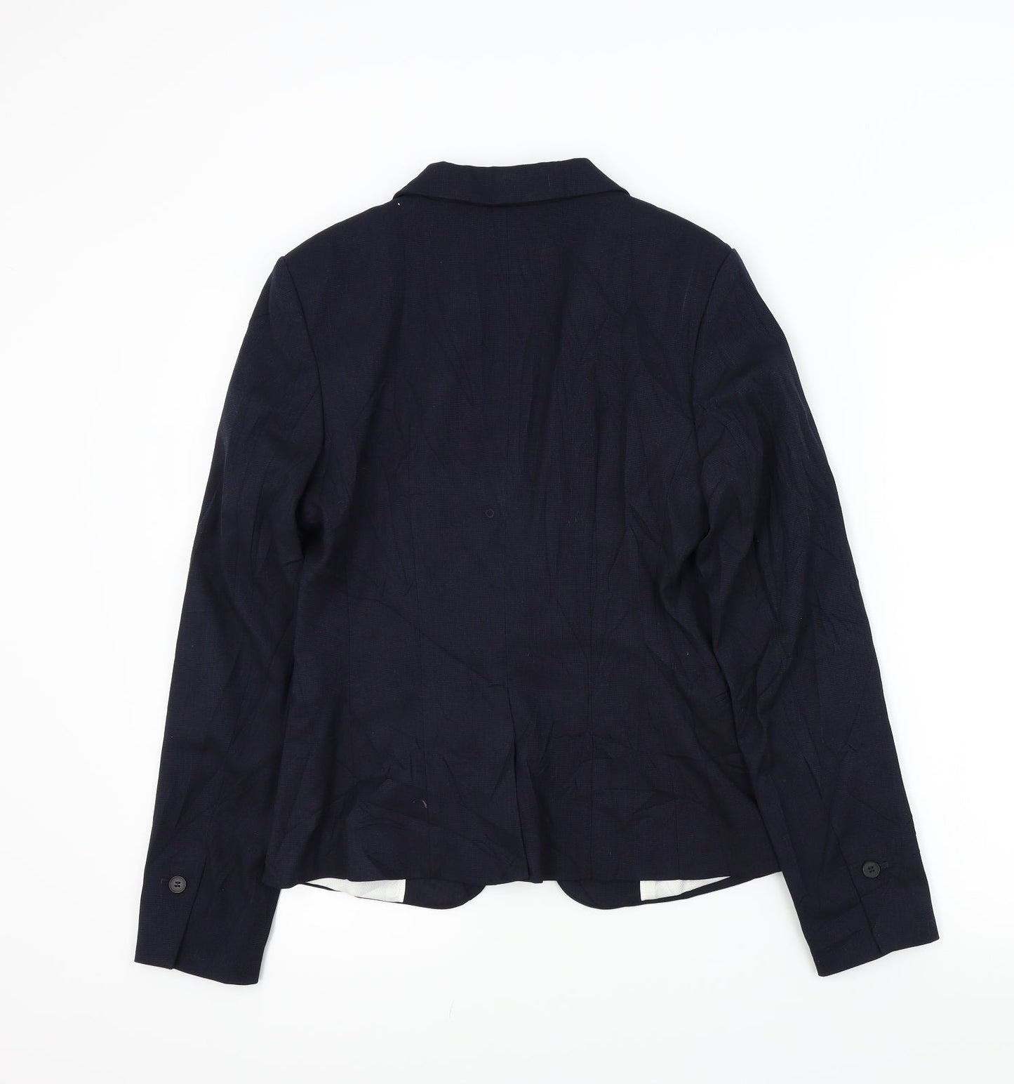 H&M Womens Blue   Gilet Jacket Size 8