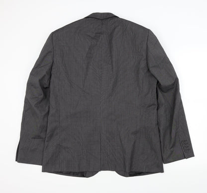 Next Mens Grey   Jacket Suit Jacket Size L