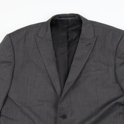 Next Mens Grey   Jacket Suit Jacket Size L