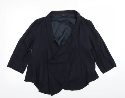 New Look Womens Blue   Jacket Blazer Size 12