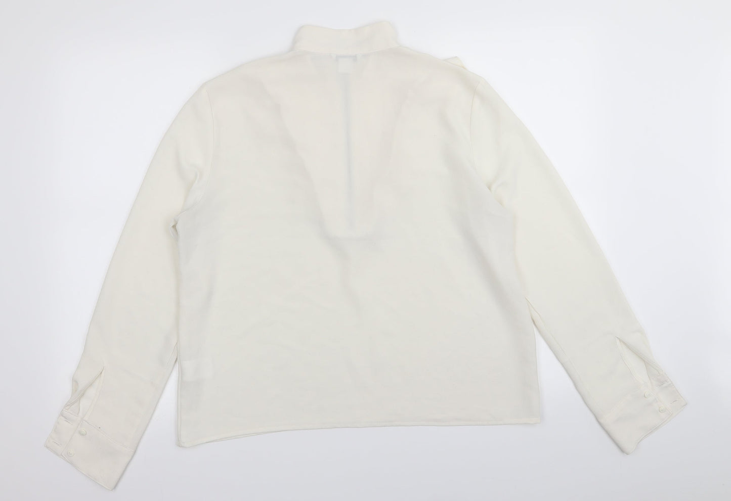 Monki Womens White   Basic Blouse Size M