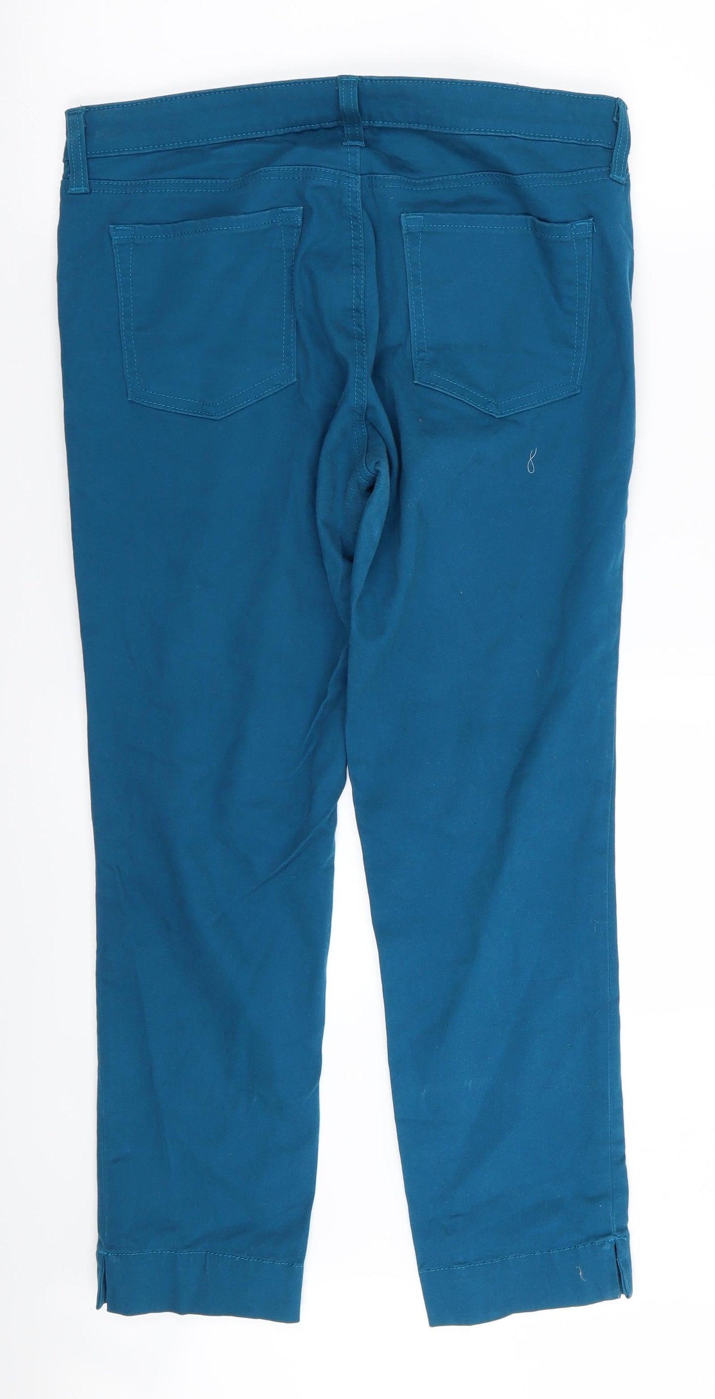 Preworn Womens Blue   Trousers  Size 8 L27 in