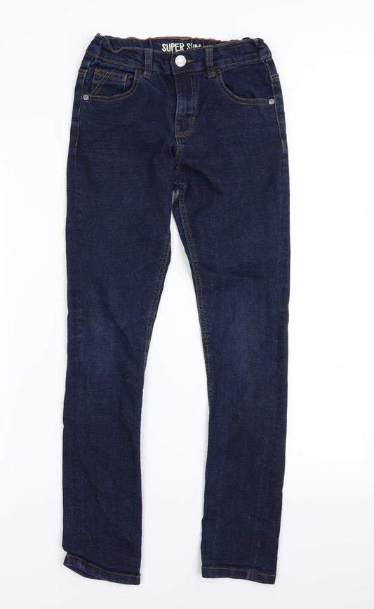 M&Co Girls Blue   Skinny Jeans Size 9 Years
