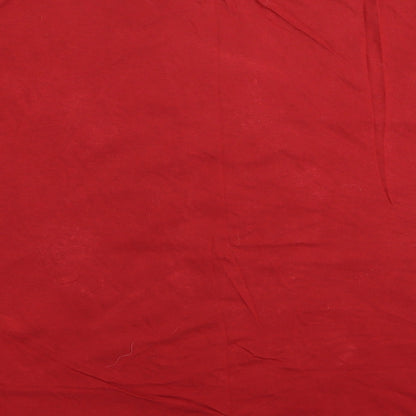 Per Una Womens Red Floral  Basic T-Shirt Size 12